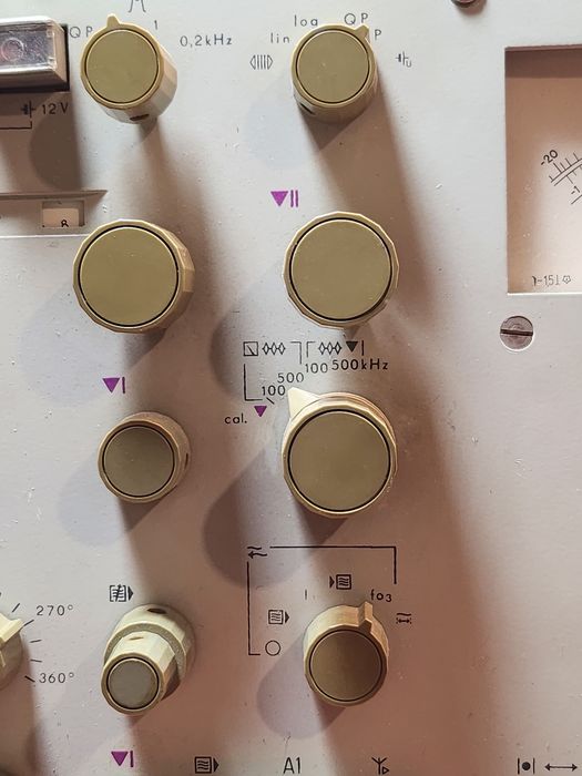 Przyrząd mierniczy Selektywny mikrowoltomierz SMV 6,5