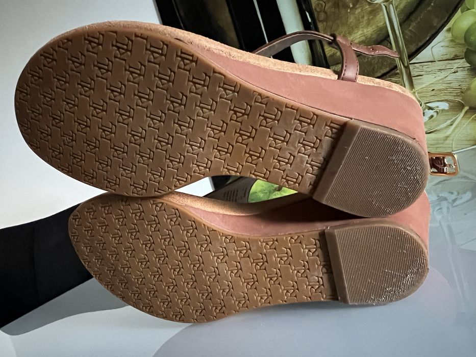 Buty Japonki Ralph Lauren na koturnie 38