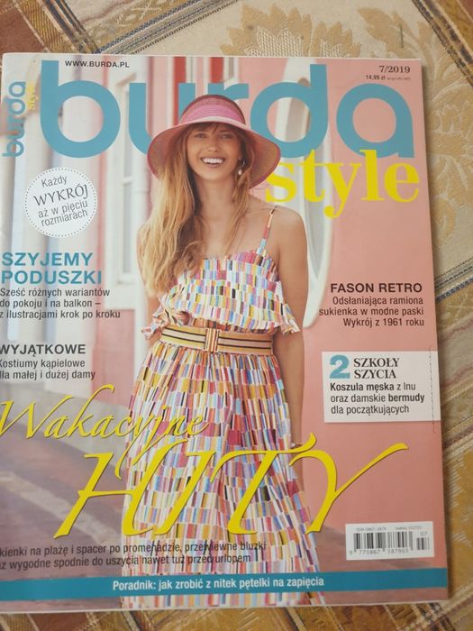 Burda style . Wakacyjne hity.