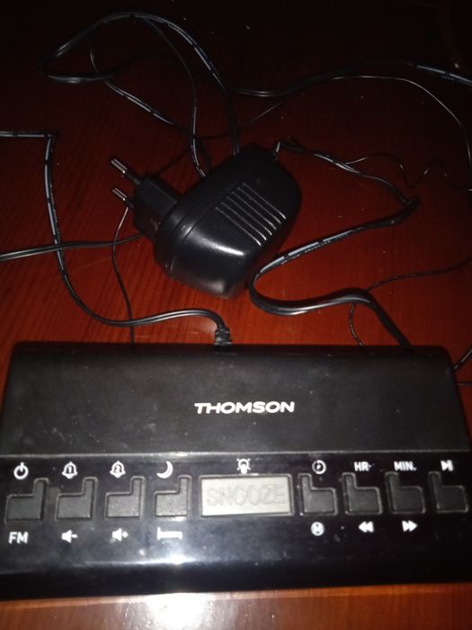 Rádio/Relógio Despertador Thomson