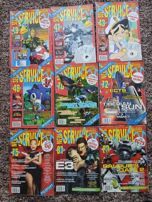 Secret service, 9 numerów