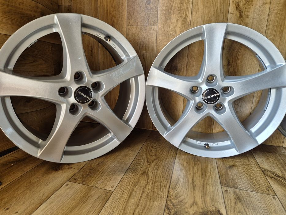 Alufelgi Borbet 17 cali 5x112 et40 7j stan idealny  Audi VW Seat skoda
