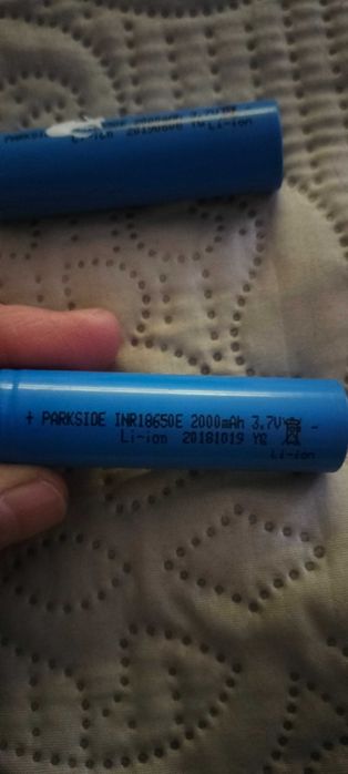 Ogniwa Li-Ion 18650 Parkside 2000mAh - 10 szt.