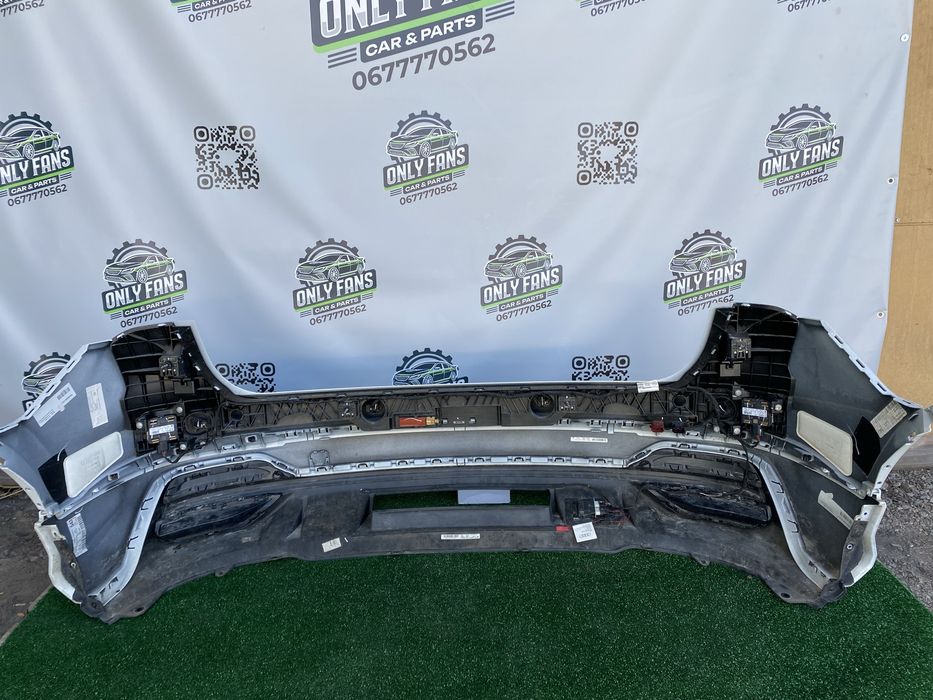 Audi q3 83A 2019-2023 S-line бампер задній с лайн білий S9R