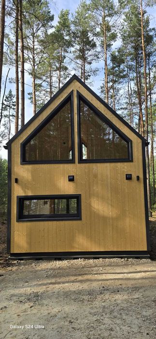 Dom drewniany Nowoczesna Stodoła B1 7,74 x 4,5m