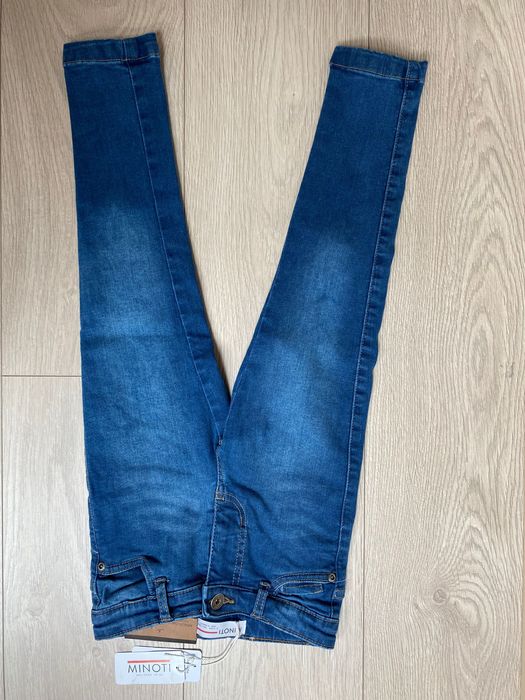 Spodnie jeansowe 5-10-15 Jeansy dziewczęce SKINNY r. 104/110