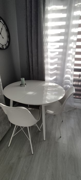 Stół szklany okrągły