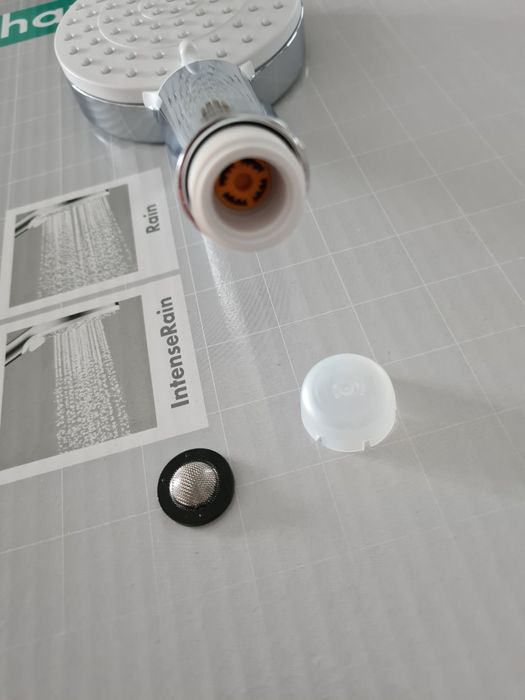 Hansgrohe Crometta Vario słuchawka prysznicowa 10cm  biały/chrom