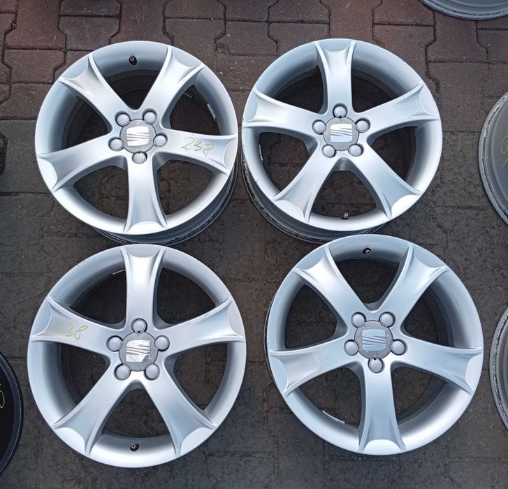 Komplet felg Seat 5x100 6,5Jx16 ET43 Nr.238