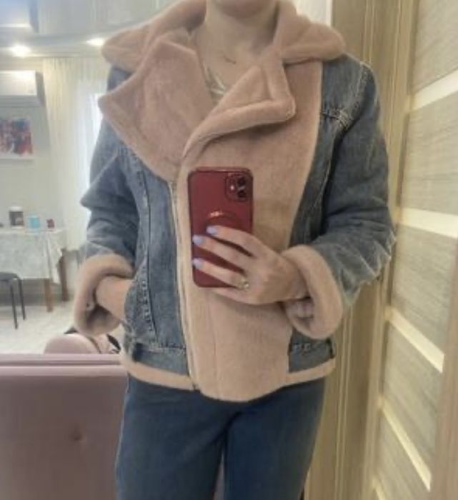 Джинсова куртка, косуха, L