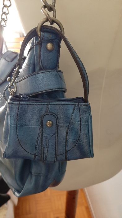 Bolsa azul Nine West