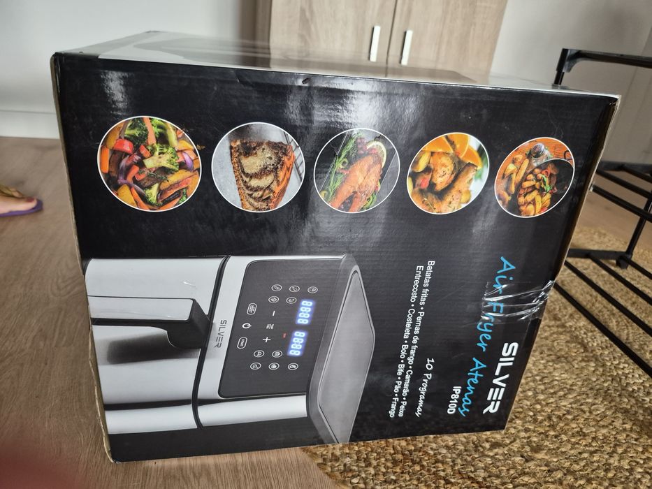 Air fryer Silver Atenas