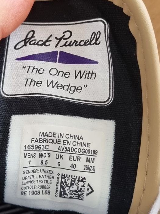 Converse Jack Purcell r. 39