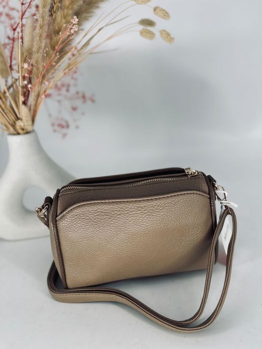 Nowa torebka damska MAXFLY bezowa khaki
