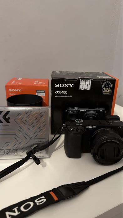Sony A6400 + 16-50mm + 50mm f/1.8 + filtro K&F | 1.438 disparos
