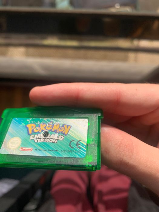 Jogo Pokemon Emerald 100% autêntico Versão PAL