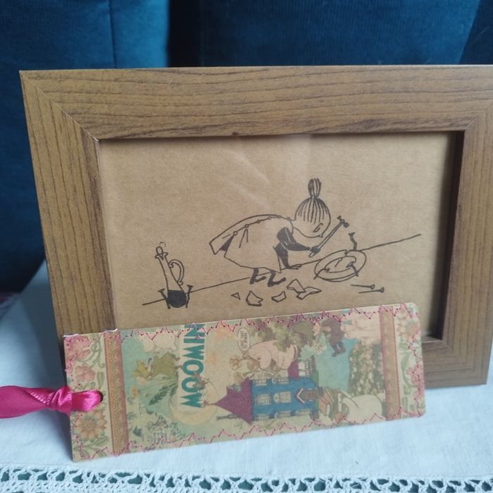 Ramka vintage z ilustracją 10x15cm gratisu