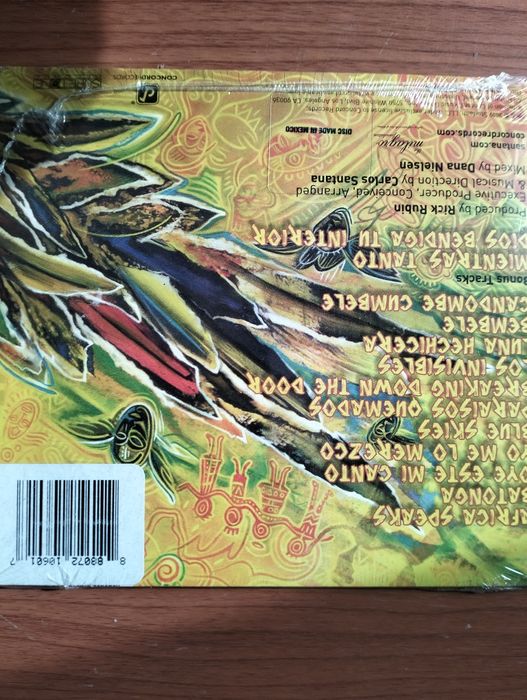 CD Santana - África Speaks'