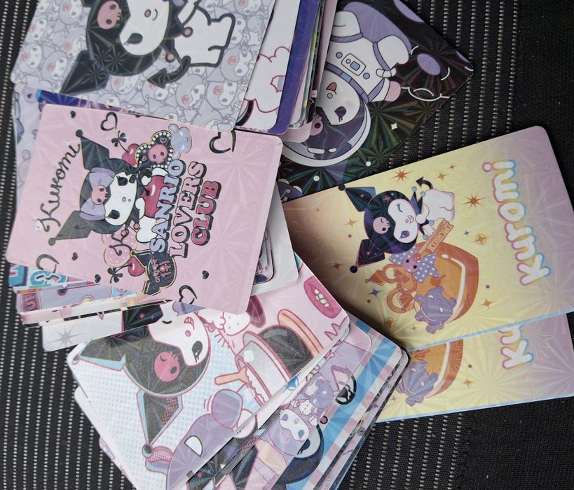 Klaser na karty kuromi hello Kitty