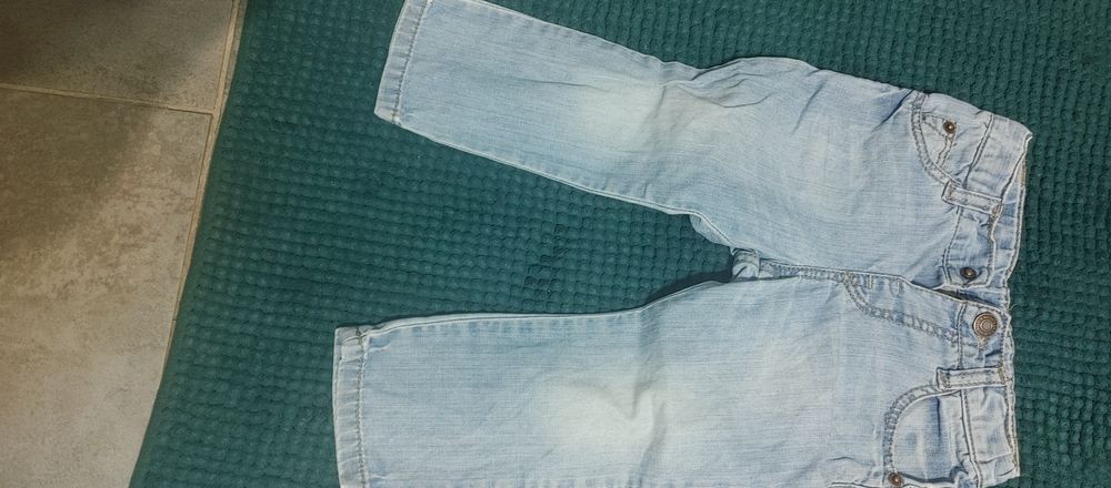 Dżinsy chłopięce 92