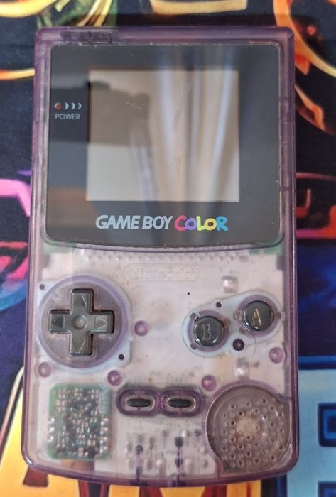 Game boy Color Purple Transparente
