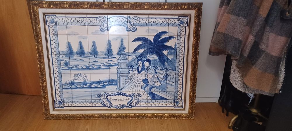 Hand-painted framed picture64409510380803121