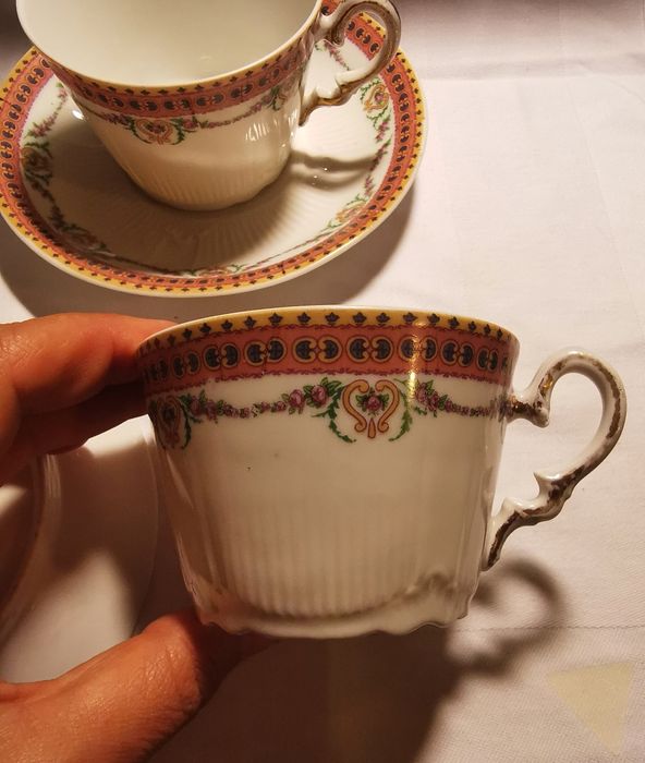 3 вінтажні чашки Limoges