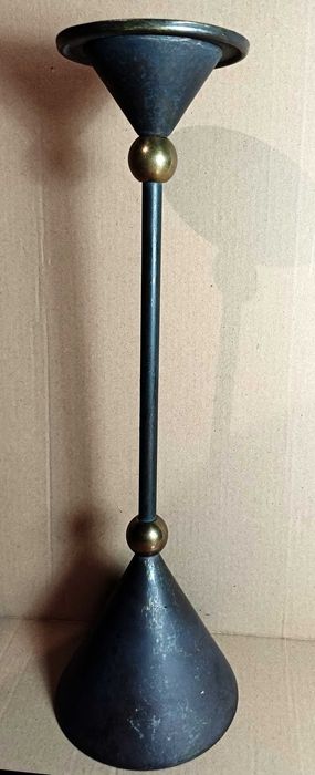 Conjunto de Castiçais Vintage Estilo Memphis