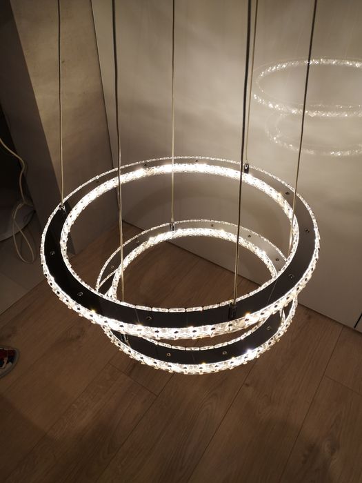 Lampa wisząca Shoshone chrom LED INSPIRE