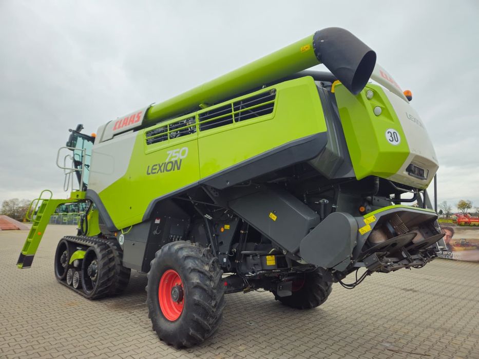Claas Lexion 750TT + V930 Kombajn zbożowy, rotorowy, Laser Pilot