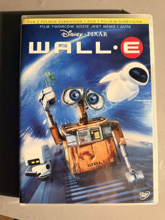 Wall E Film DVD Bajka Disney Pixar Wall-e Polskie Wydanie