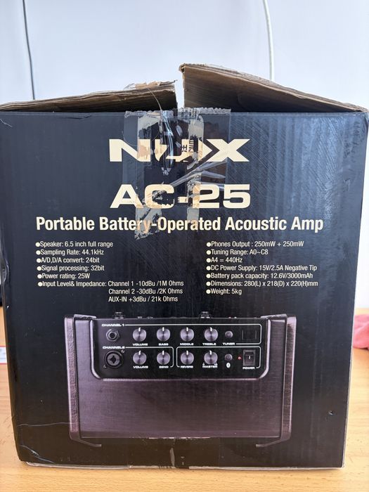 Amplificador acústico usado NUX AC-25