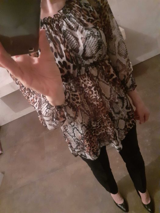 bluzka w panterkę