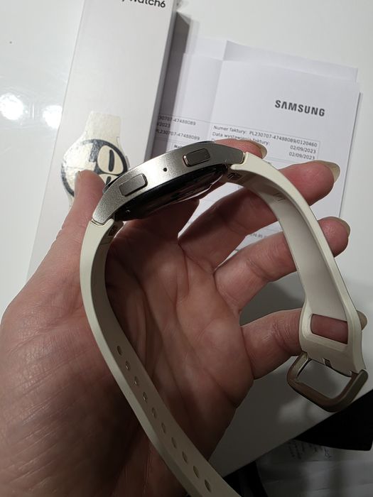Smartwatch Samsung Galaxy Watch 6 40mm Gold złoty GW 09/2025