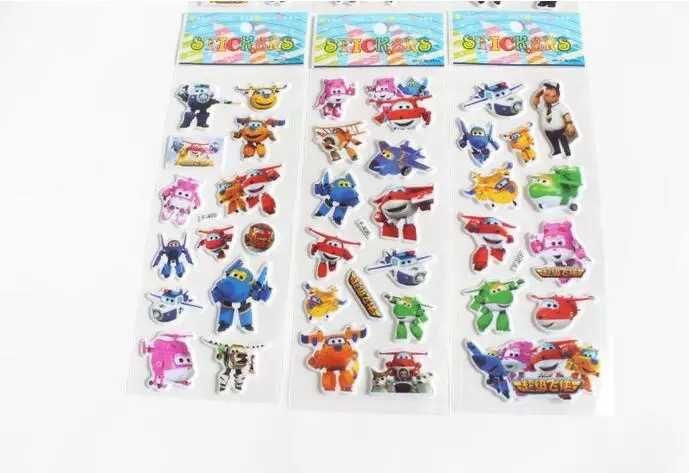 Autocolantes/stickers Super Wings criança - artigo novo