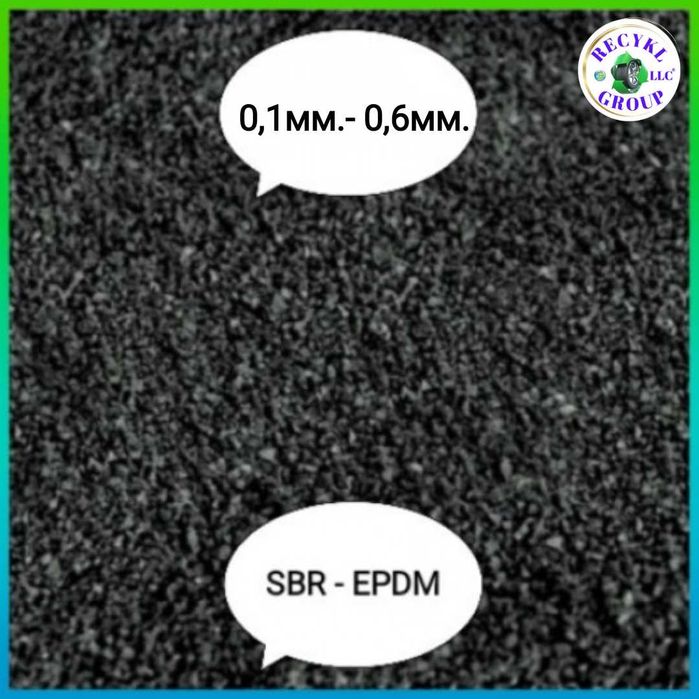 Granulat gumowy SBR EPDM, rubber granules