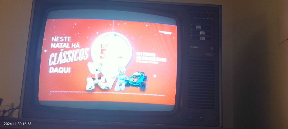 Televisão Philips Cores 1980