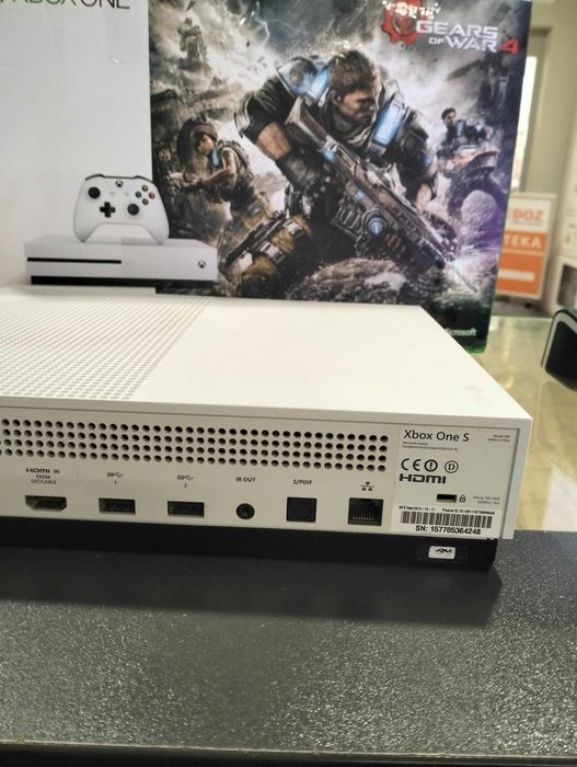 Xbox One S 1TB Biały + Kontroler + Pudełko Gwarancja 6msc