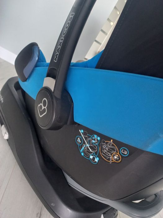Fotelik samochodowy Maxi cosi pebble 0-13 kg niebieski bezwypadkowy