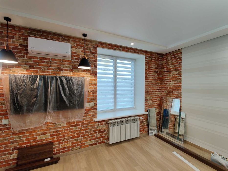 Рулонные шторы, тканевые ролеты, ролети день ніч, римские блекаут