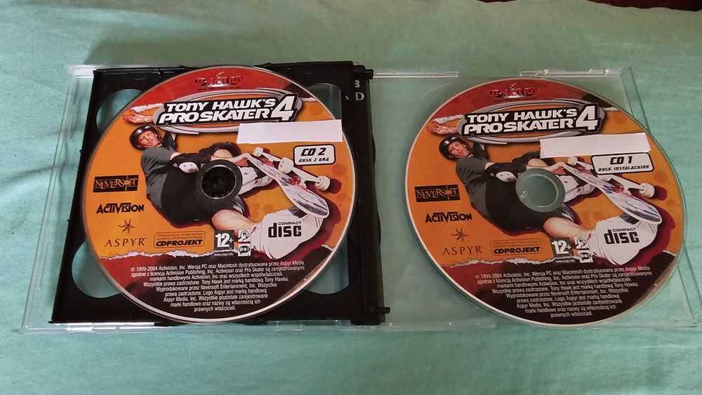 Gra Tony Hawks Pro Skater 4 pc 2 cd.