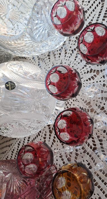 Calices vermelhos doublé