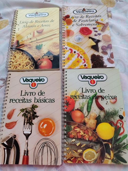 4 Livros de Culinária da Vaqueiro
