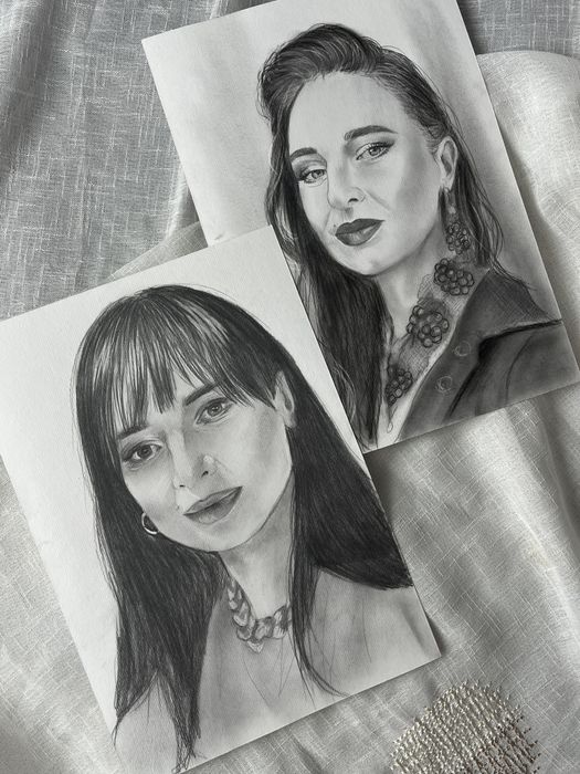 Портрет олівцем / портрет по фото / портрет на замовлення / подарунок