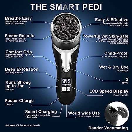 Usuwanie zrogowaciałego naskórka USB