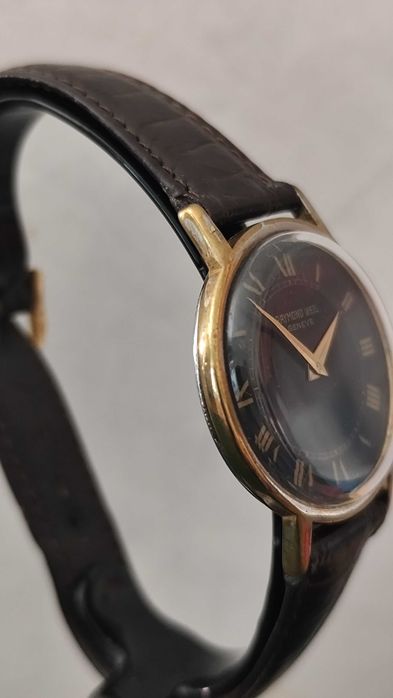 Relógio antigo Raymond Weil de corda manual (vendido)