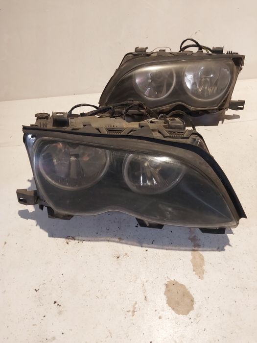 Ringi sedan Lampa przednia prawa lewa reflektor bmw e 46 lift polift
