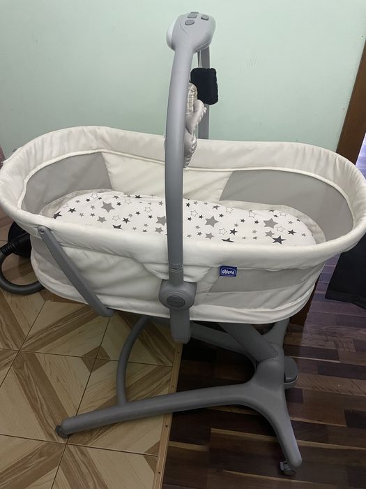 Chicco Baby Hug AIR 4в1 - ​​дитяче ліжечко, шезлонг