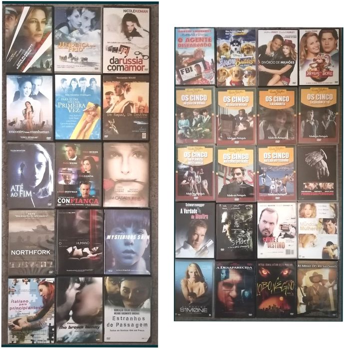 LOTE 215 DVD's Originais (LOTE 49)