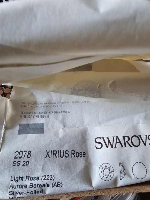 Pedras de cristal Swarovski hotfix